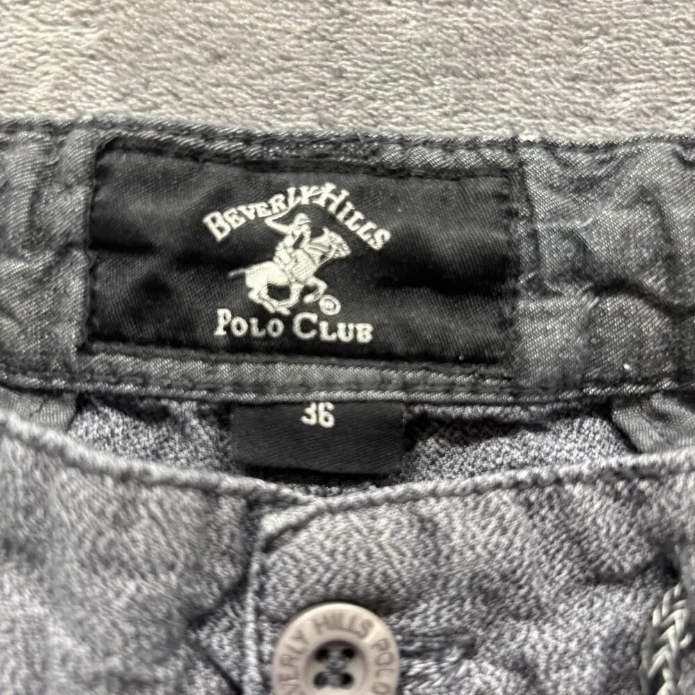 Polo Ralph Lauren Gray button/Drawstring Chino Shorts Size 36